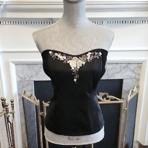 Next Black Tie Corset - Picture 2 of 10